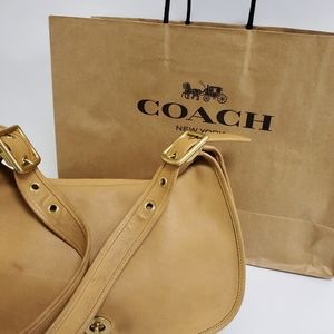 Vintage Coach Crescent Bleecker Bag 9338